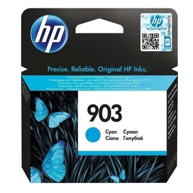 Cartucho de tinta original hp nº903/ cian